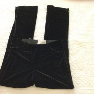 Equestrian Designs Black Velvet Pants